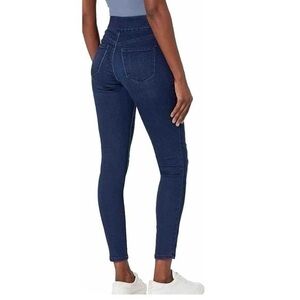 NWT Nine West Pull On Jeans Stretch Sculpting Super Skinny mid rise Plus sz 28W
